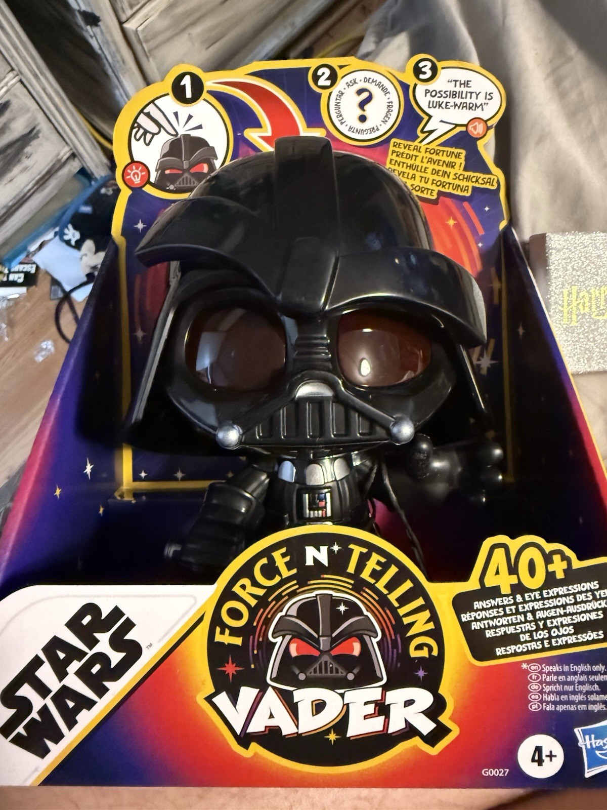 Star Wars Force N Telling Vader, Star Wars Toy, 40+ Answers & Eye Expressions