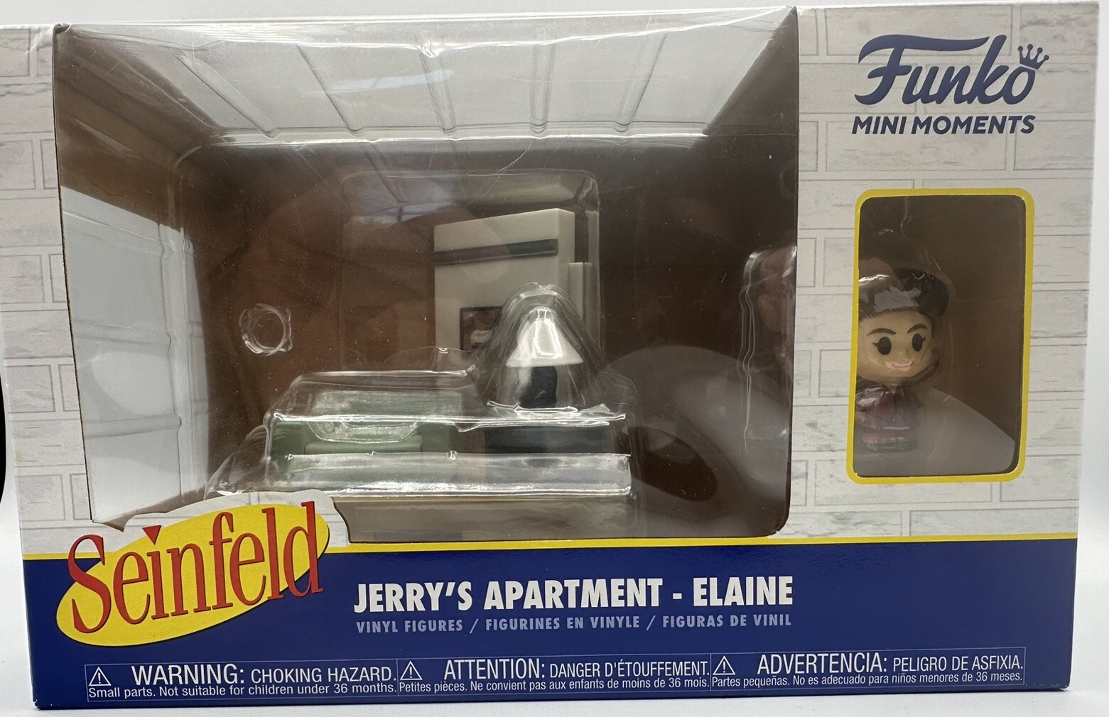 Funko Seinfeld Jerry's Apartment And Elaine Mini Moments Vinyl figures 2021