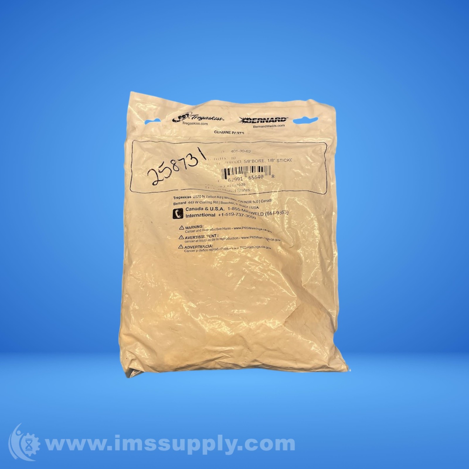 Tregaskiss 401-30-62 Bag of 10 Tough Lock Brass Nozzles, 5/8in FNFP