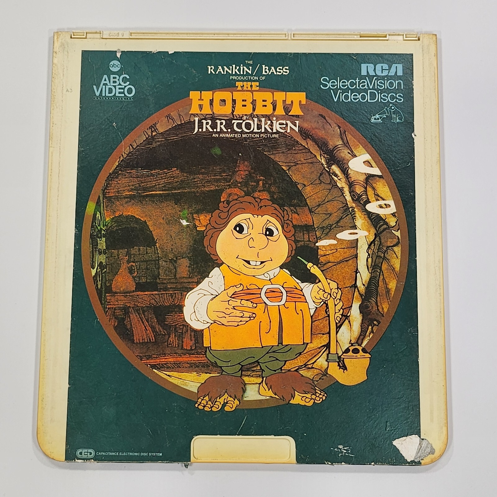 SelectaVision CED Video Disk The Hobbit by JRR Tolkien