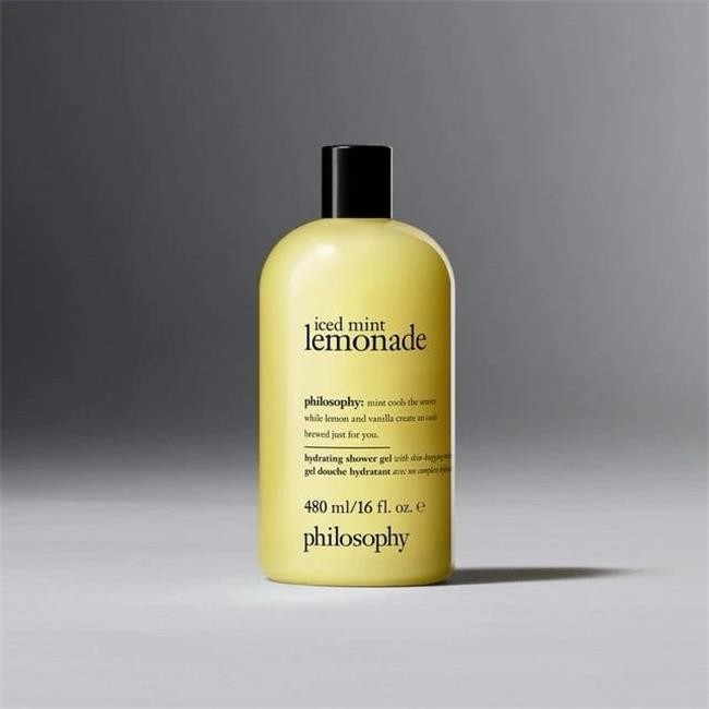 Philosophy I0159703 16 oz Iced Mint Lemonade Hydrating Shower Gel for Unisex