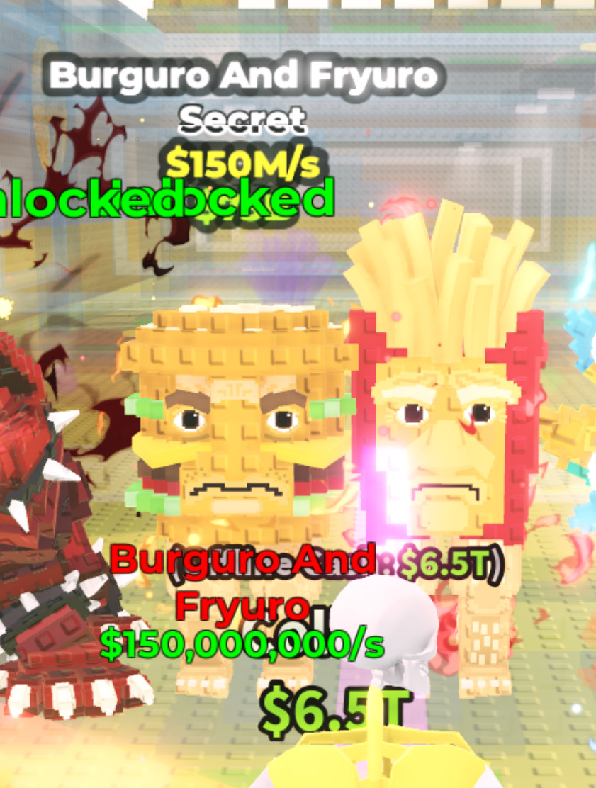 🎃 Burguro and fryuro- Steal A Brainrot - ‼️ Fast 🚚📦