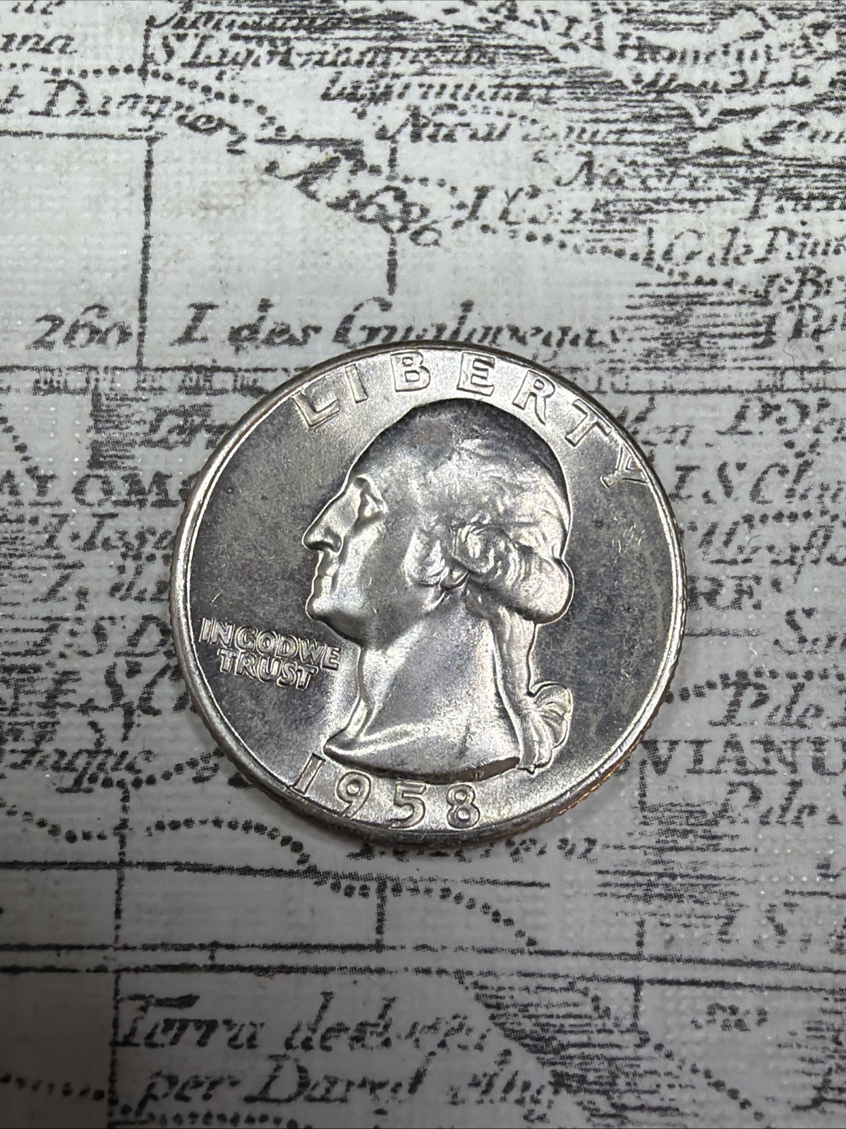 1958 Washington Quarter MS Beautiful coin - WQ05