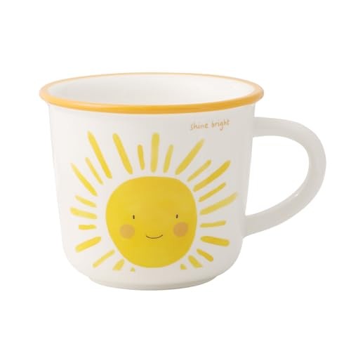  Cute Mug 12oz Good Morning Ceramic Cup with Handle Coffee Tea Milk Sunshine
