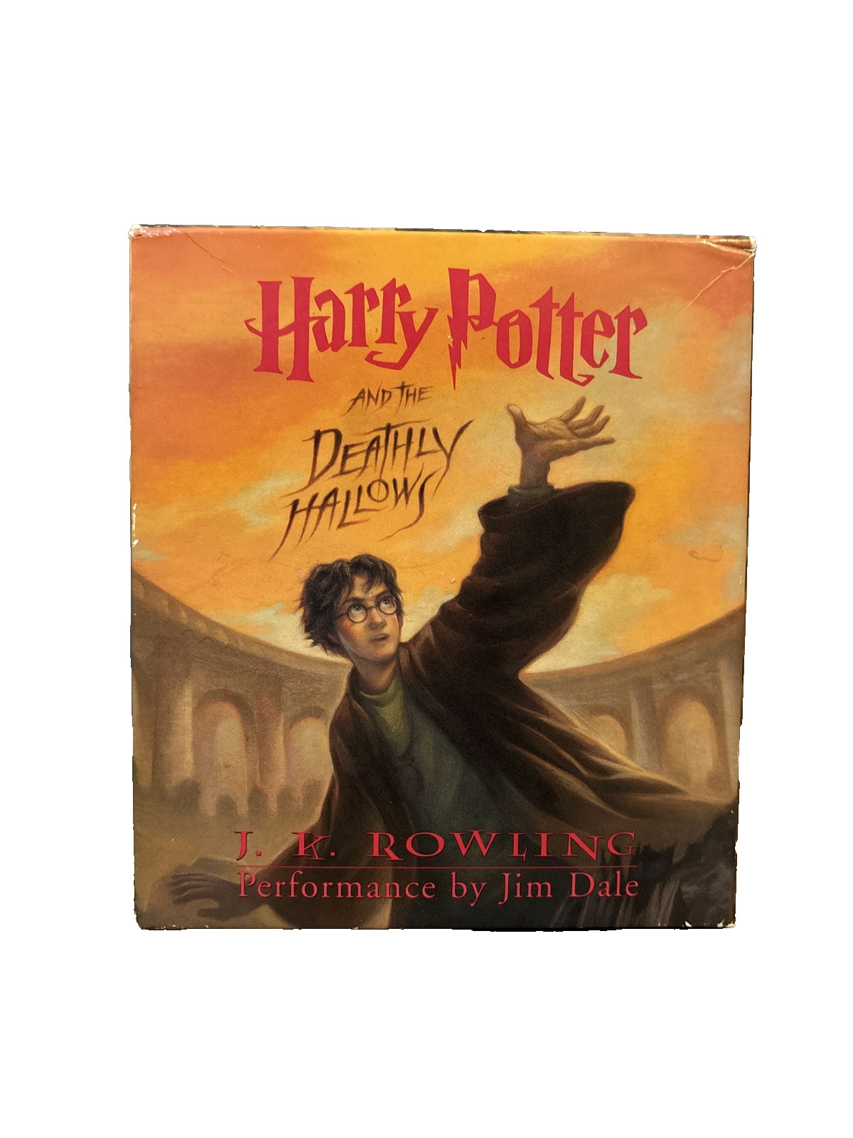 Harry Potter And The Deathly Hallows 17 Disc CD Audio Book Jim Dale Unabridged