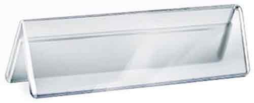 Azar Displays 192801 6x2" Two-Sided Nameplate 10-Pack Office/Event