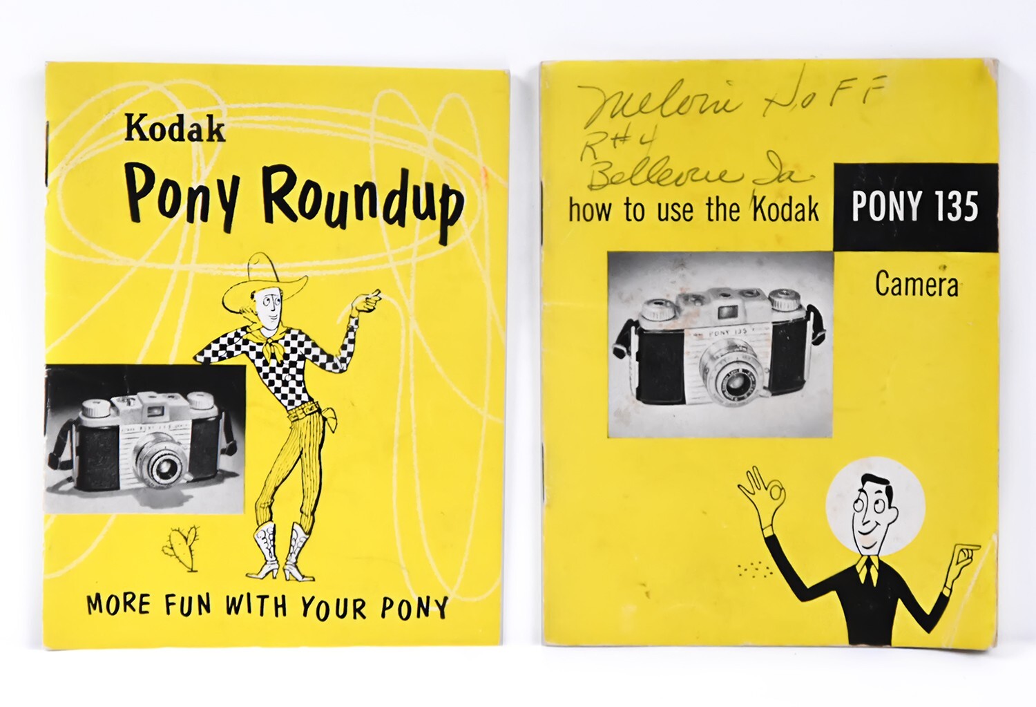 Kodak Pony 135 Camera How to use Guide Owner’s Manual  - M20