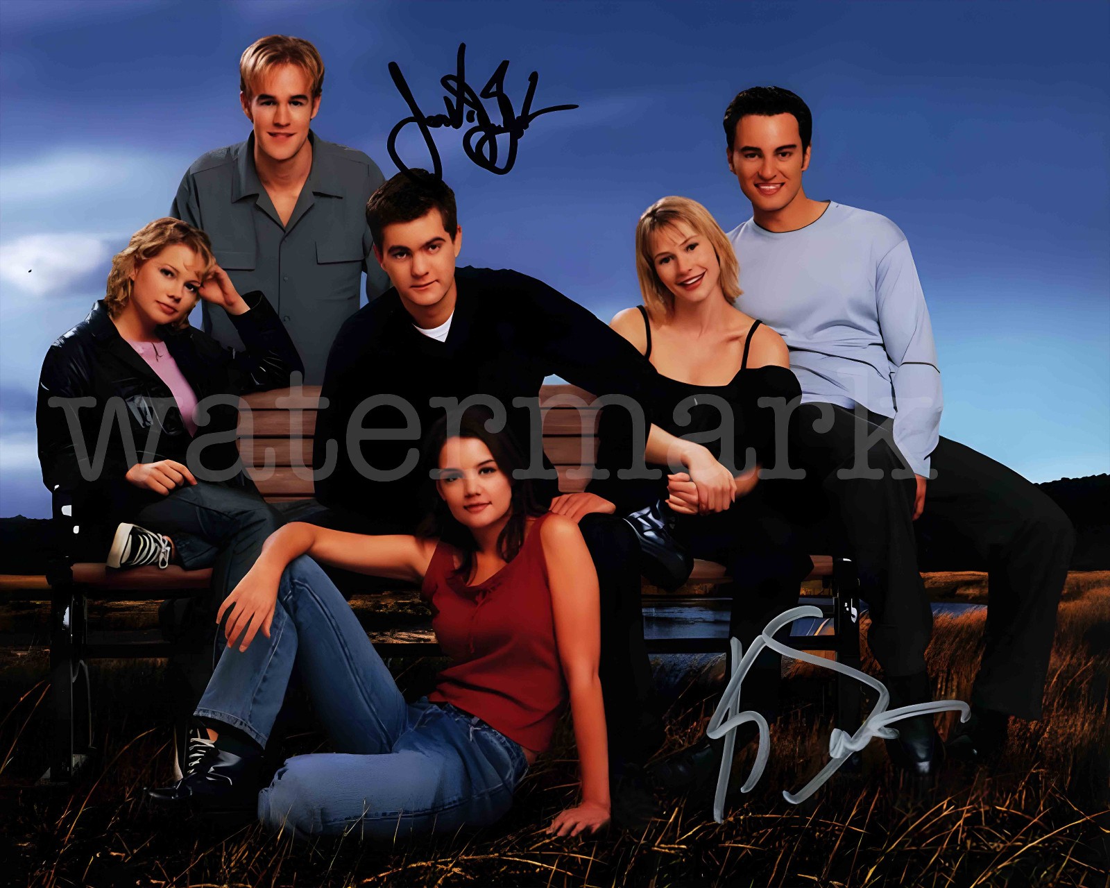 James Van Der Beek Dawsons Creek 8x10 Photo Autographed REPRINT RP