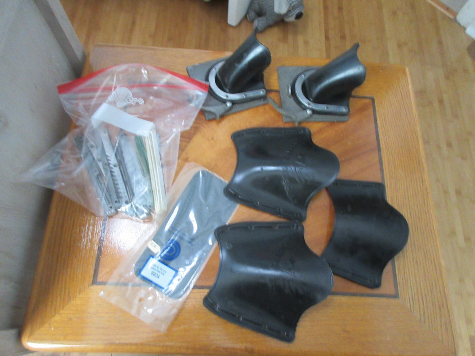 CYPRESS GARDENS WOOD WATER SKI COMBO BINDING SET COMPLETE GOOD USED TAKE OFF