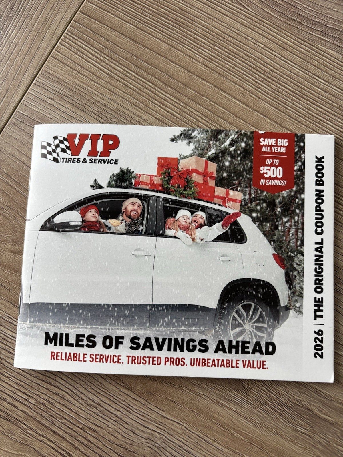 VIP Tires & service Original Coupon Book 2026