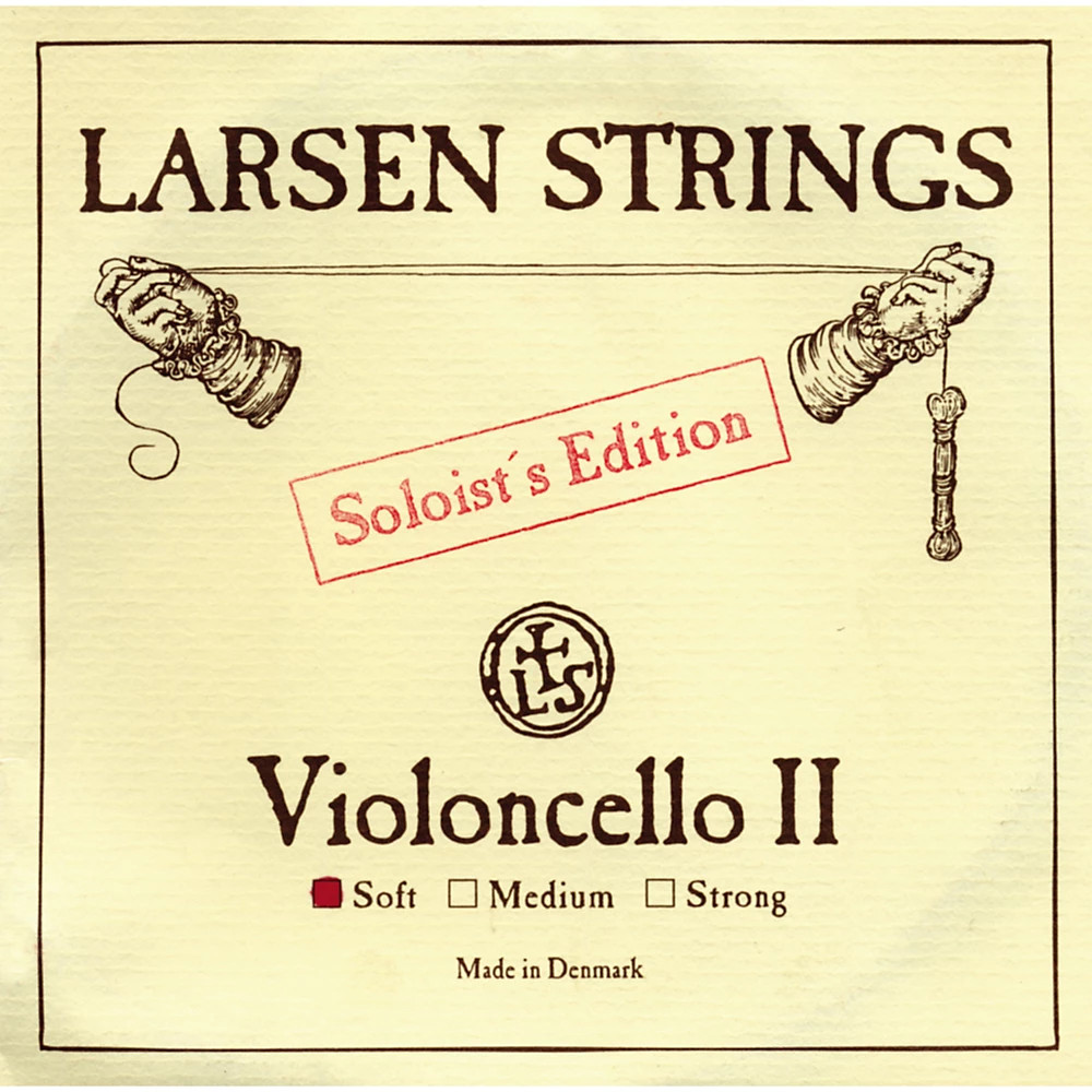 Larsen Strings Soloist Series Cello Strings A, Soloist, Strong