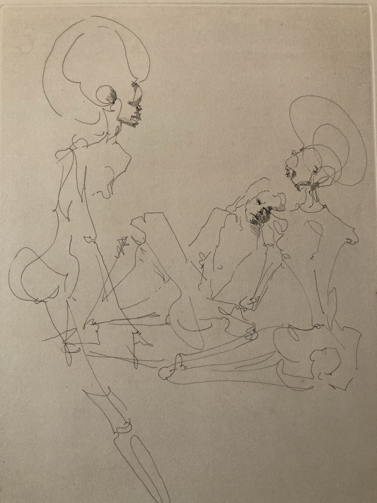 Skeletal Portrait By Leonor Fini Expressionism Expressionist 1970 Art