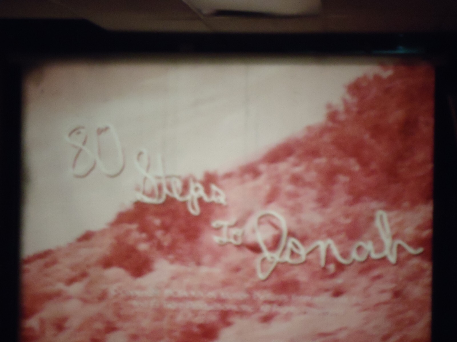 16mm 80 Steps to Jonah Wayne Newton Mickey Rooney Sal Mineo Jo Van Fleet