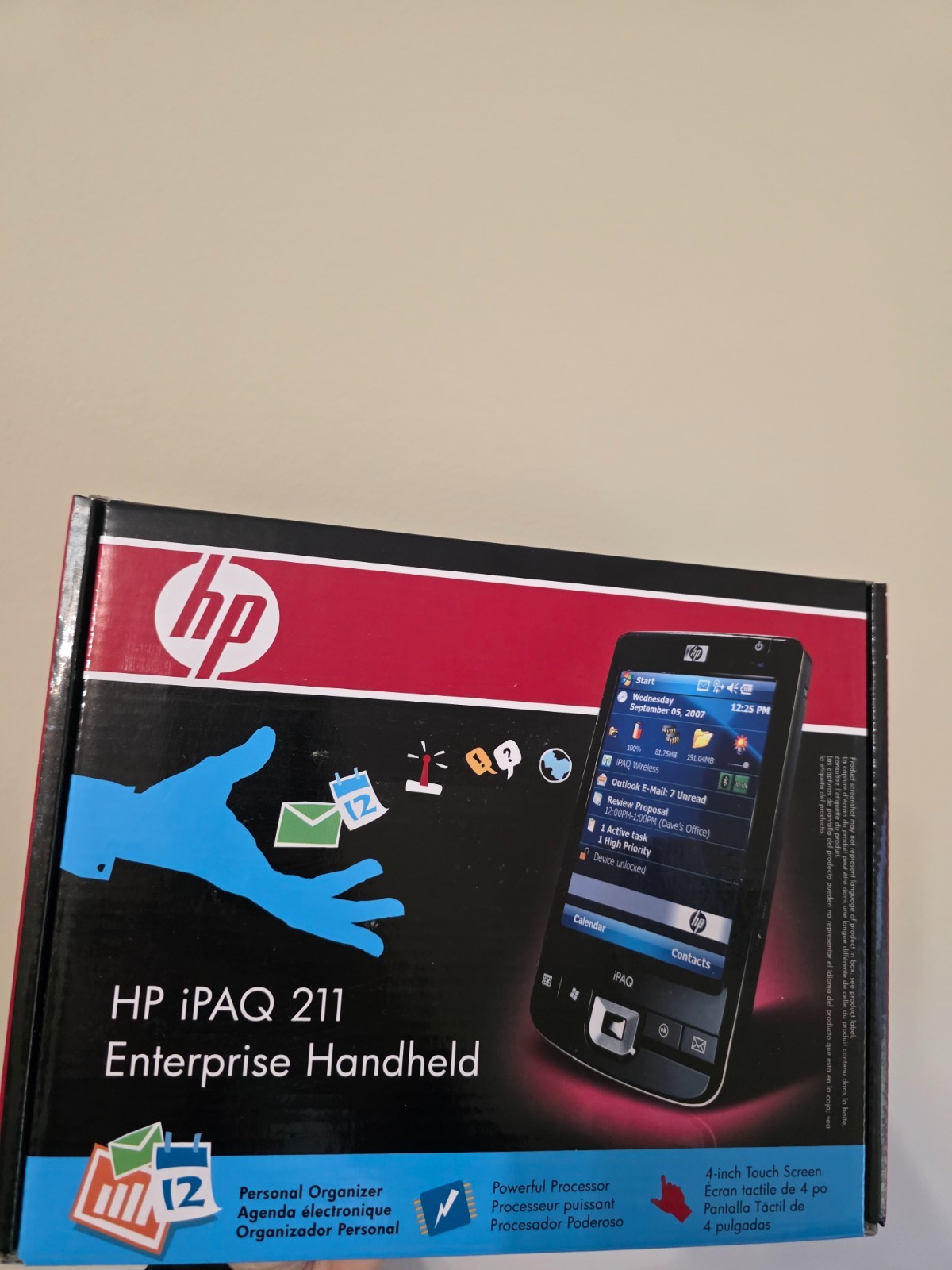 HP iPAQ 211 Enterprise Handheld Win 6.0 624MHz (FB041AA#ABA)