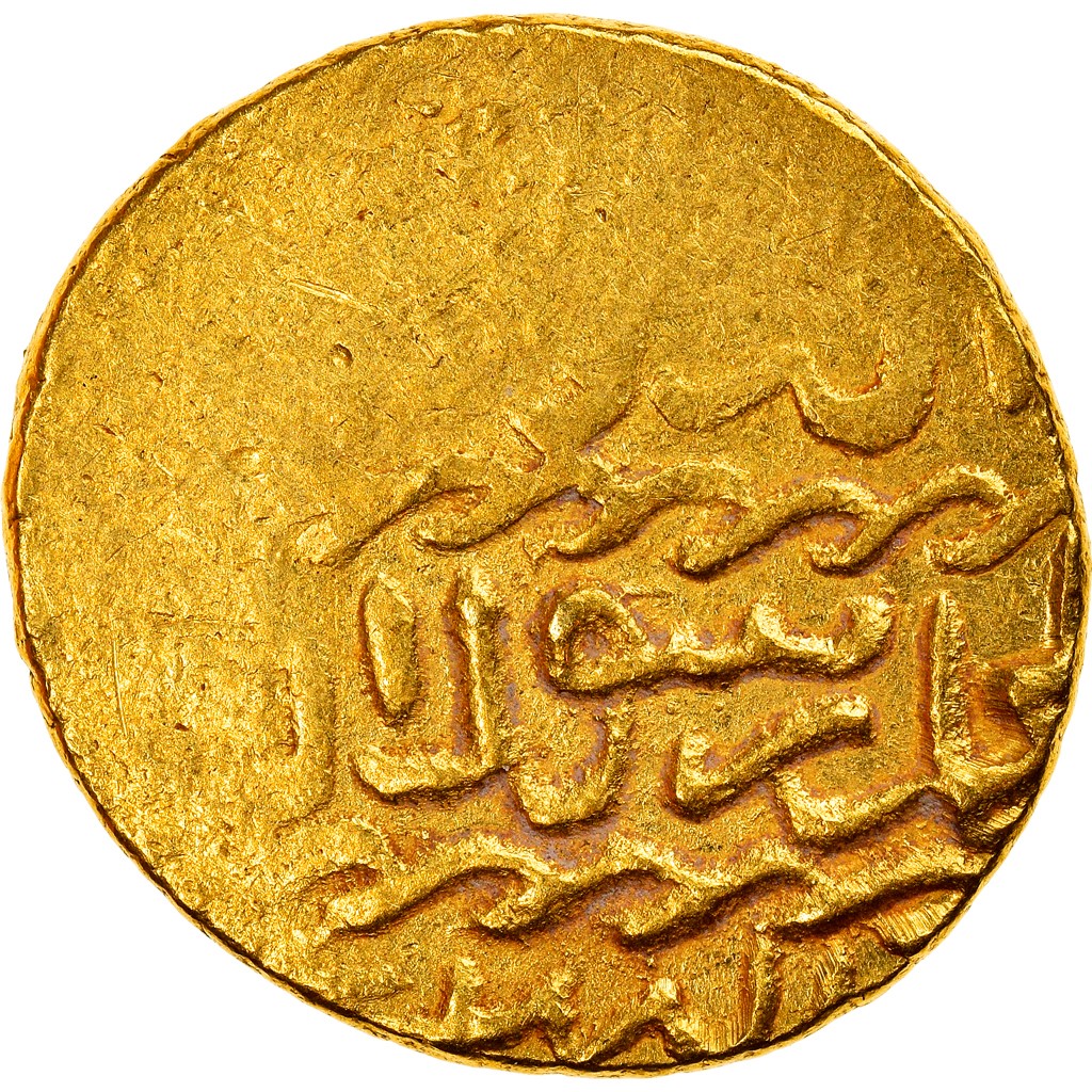 [#879503] Coin, Mamluks, al-Zahir Qansuh I, Ashrafi, EF, G, old