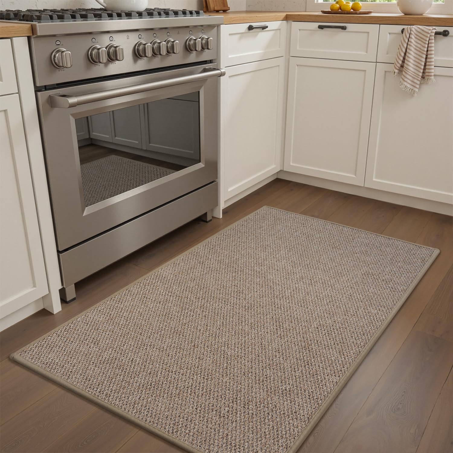 RESARE Kitchen Mats, Non Slip Kitchen Mats for Floor, Absorbent Quick Dry Was...