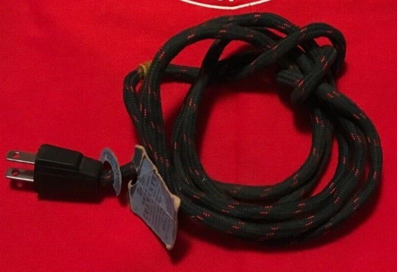 Vintage Rex Ray Electrical Cord 6' length 10,000 cycle Gold label Std Appliance 