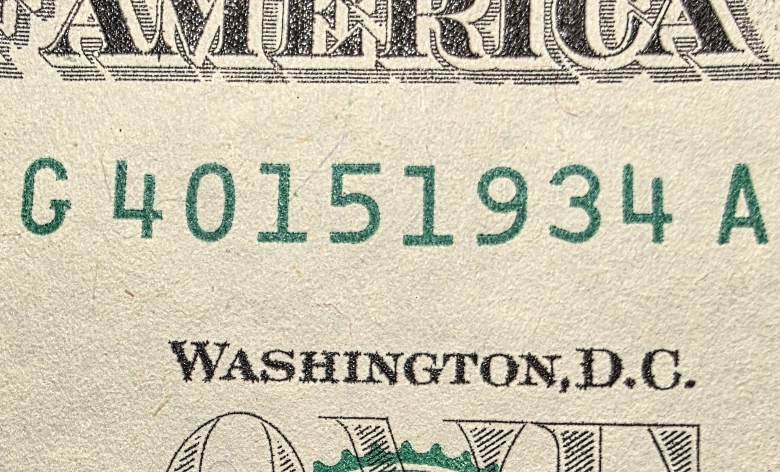 (0268)-2017A $1 Dollar Bill-Fancy Serial-Birthday Note-April 15, 1934