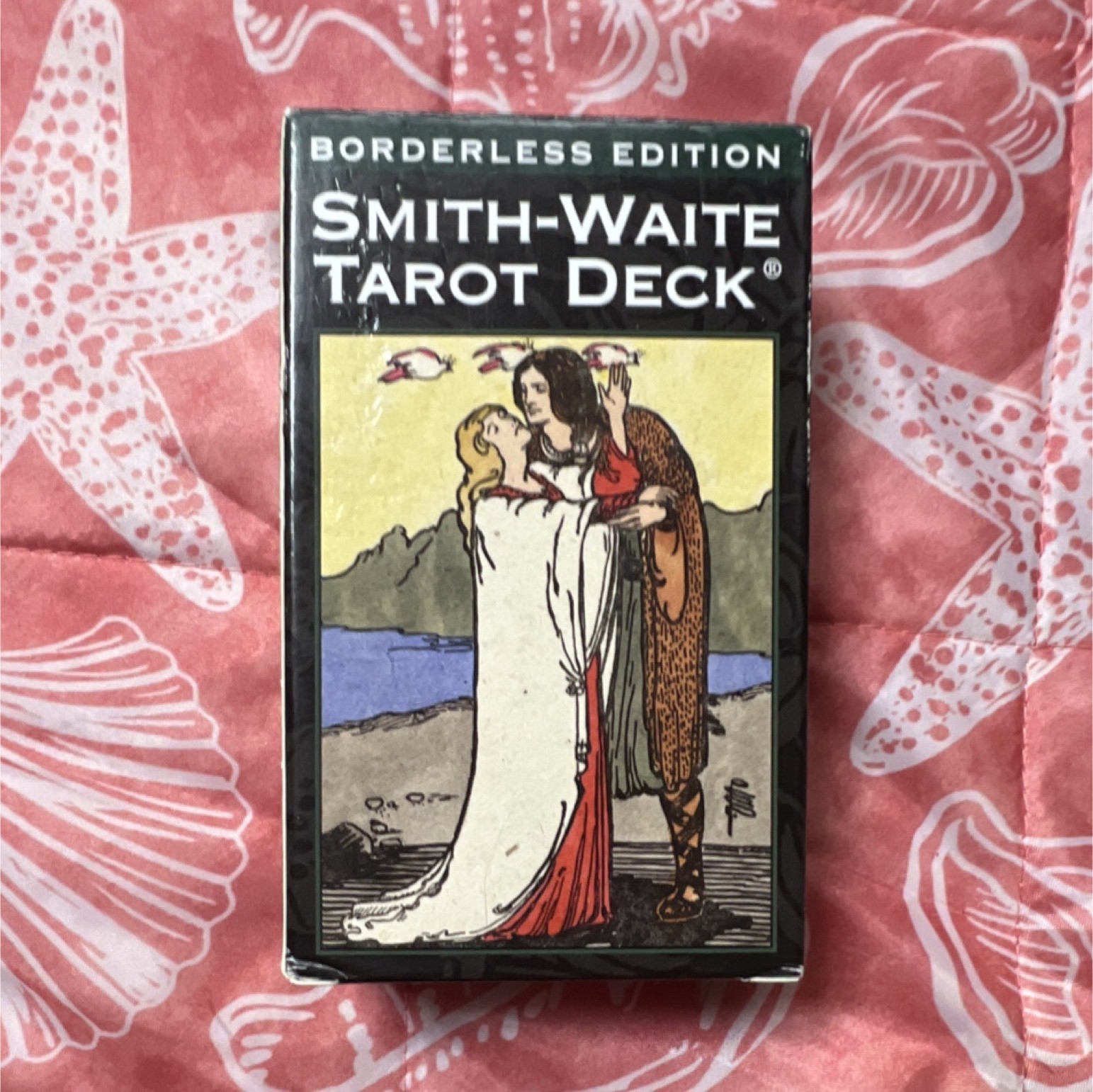 Smith-Waite Tarot Deck Borderless Edition 84 Cards & Instruction Booklet