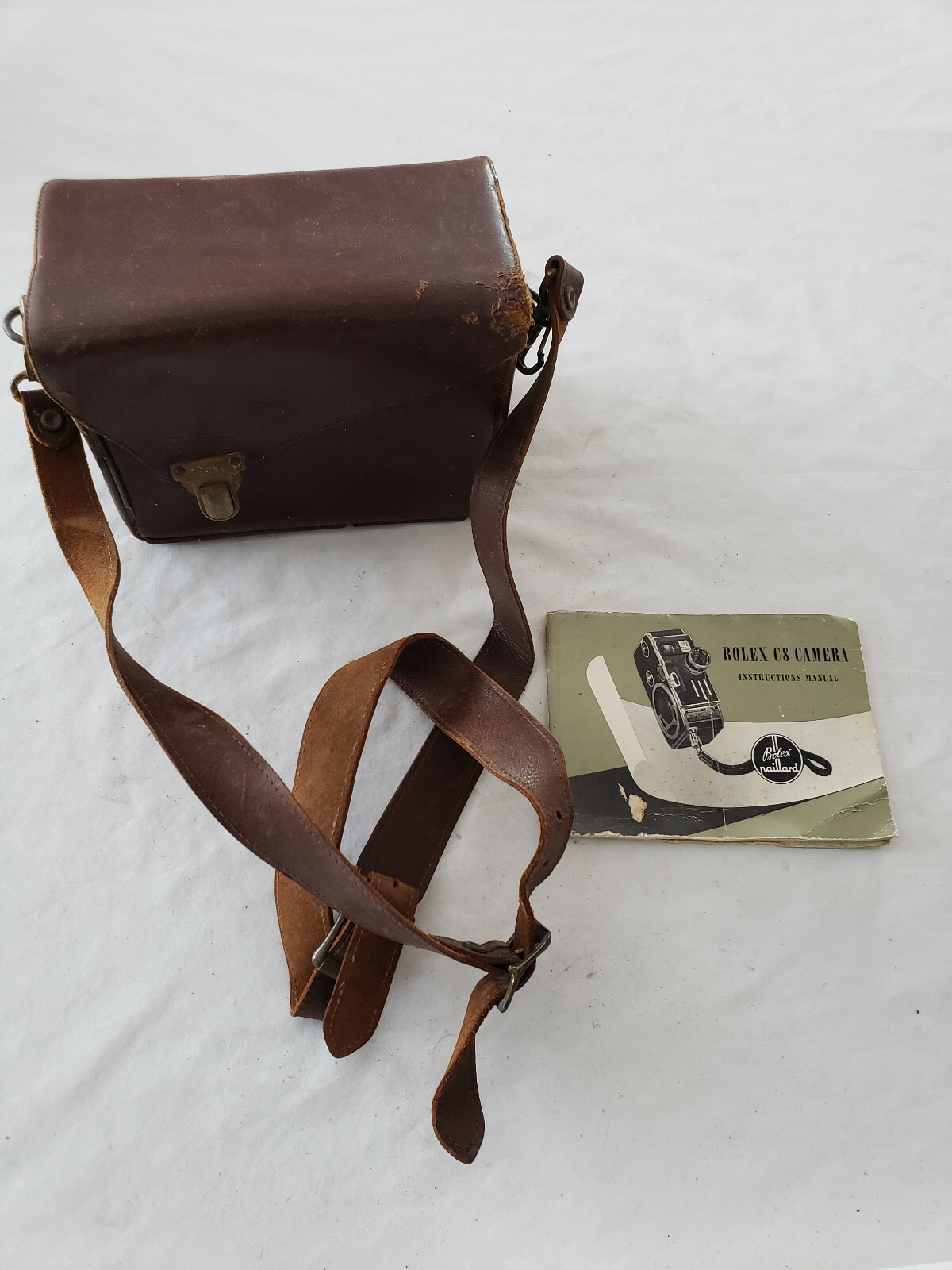 Vintage Paillard Bolex C8 8MM Movie Camera 1:2.5  f=12.5 mm w Original Case