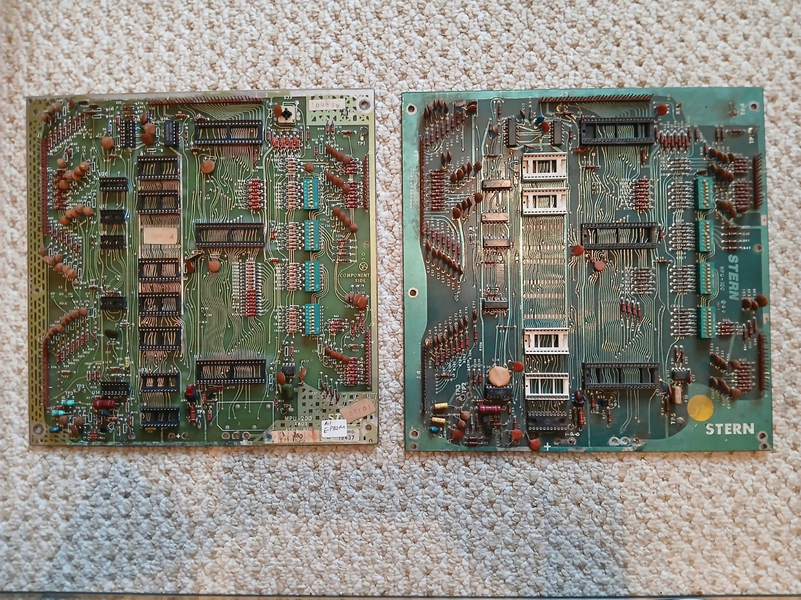 Stern Electronics Pinball MPU-100 and MPU-200 - Lot