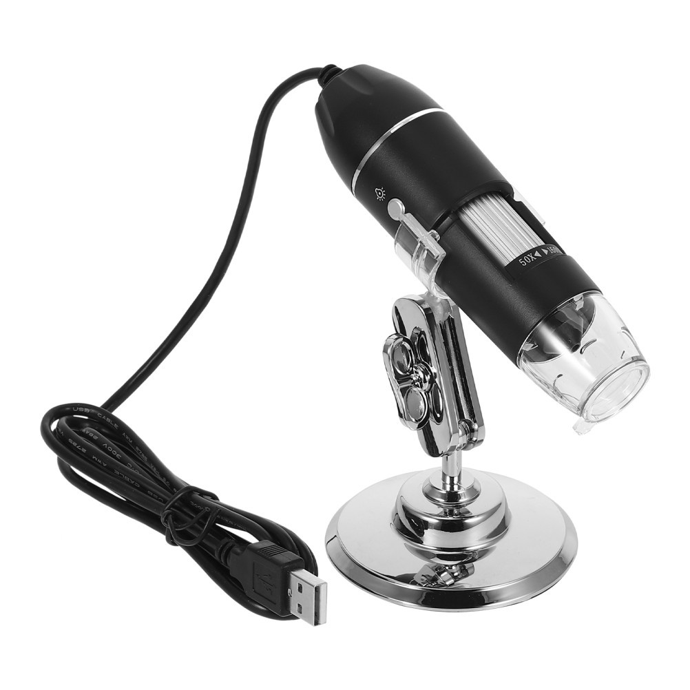 USB Microscope Magnification for Home Experiment and Object Analysis