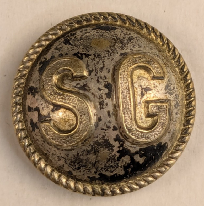 1900-30s - French Railway SG Uniform Button - M2D