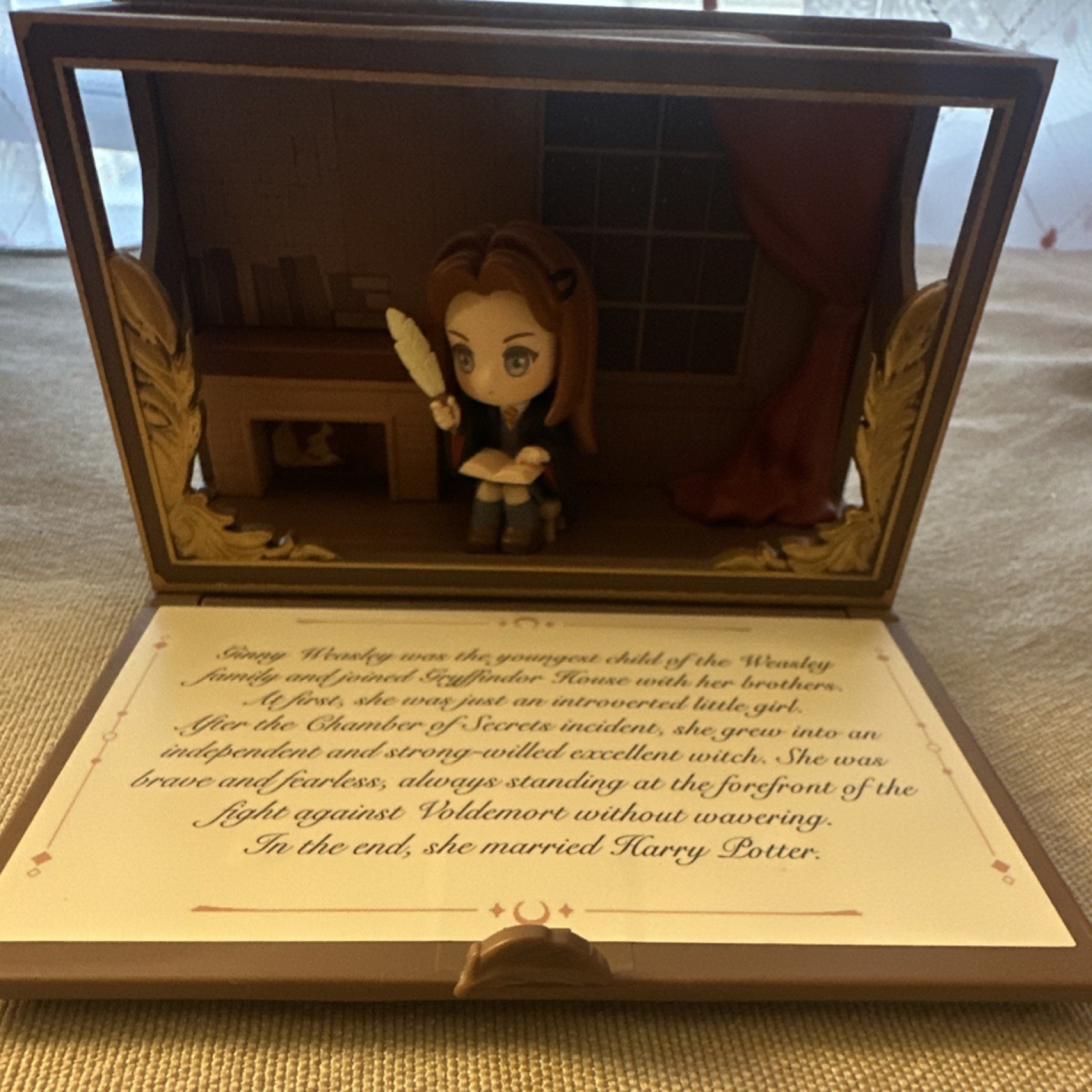 POP MART Harry Potter Ginny Weasley Collectible Figurine Fantasy Franchise