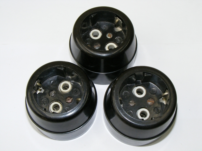 Old Socket Surface Mounted Round Loft Design Art Deco