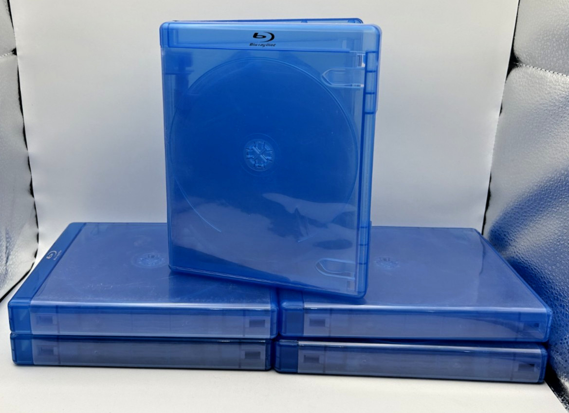 5 Viva Elite 10-Disc Premium Bluray Case ~24mm wide - LIKE NEW