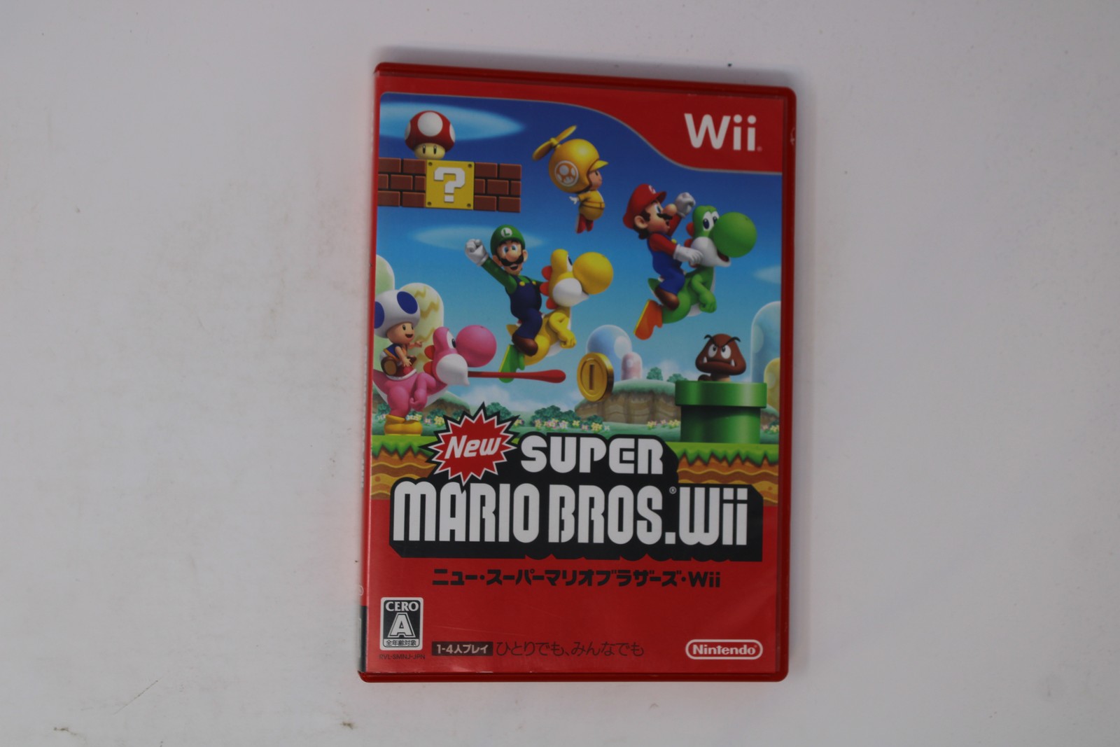 New Super Mario Bros. Wii Wii JPN(Region Locked)