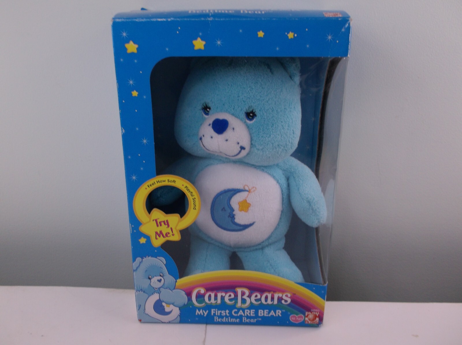 Care Bears My First Care Bear Bedtime Blue 2004 Play Along  New in Original Box