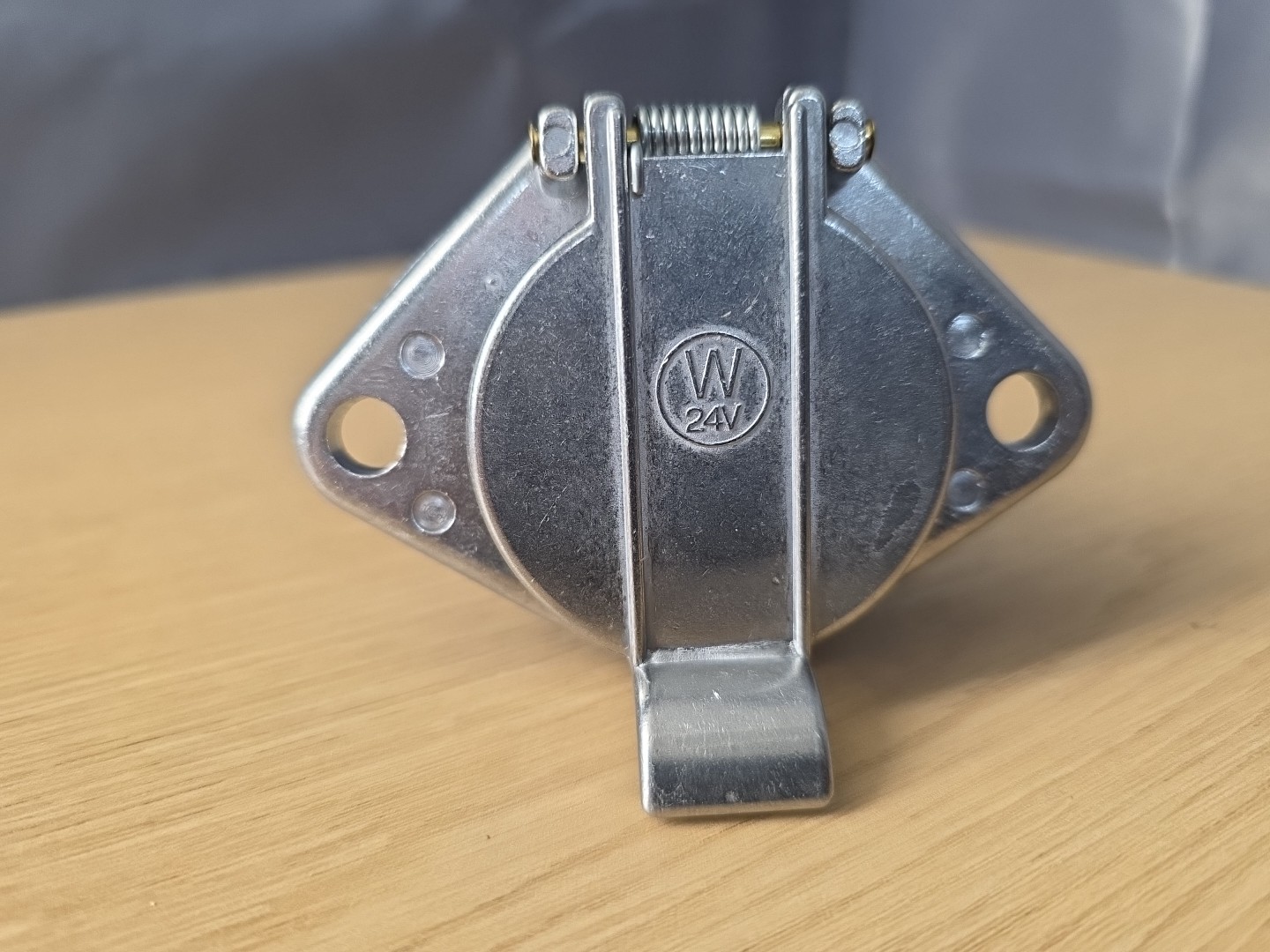 7 Way Trailer Plug and Socket Set for Semi Truck, 7-Pin Trailer Connector, Heavy