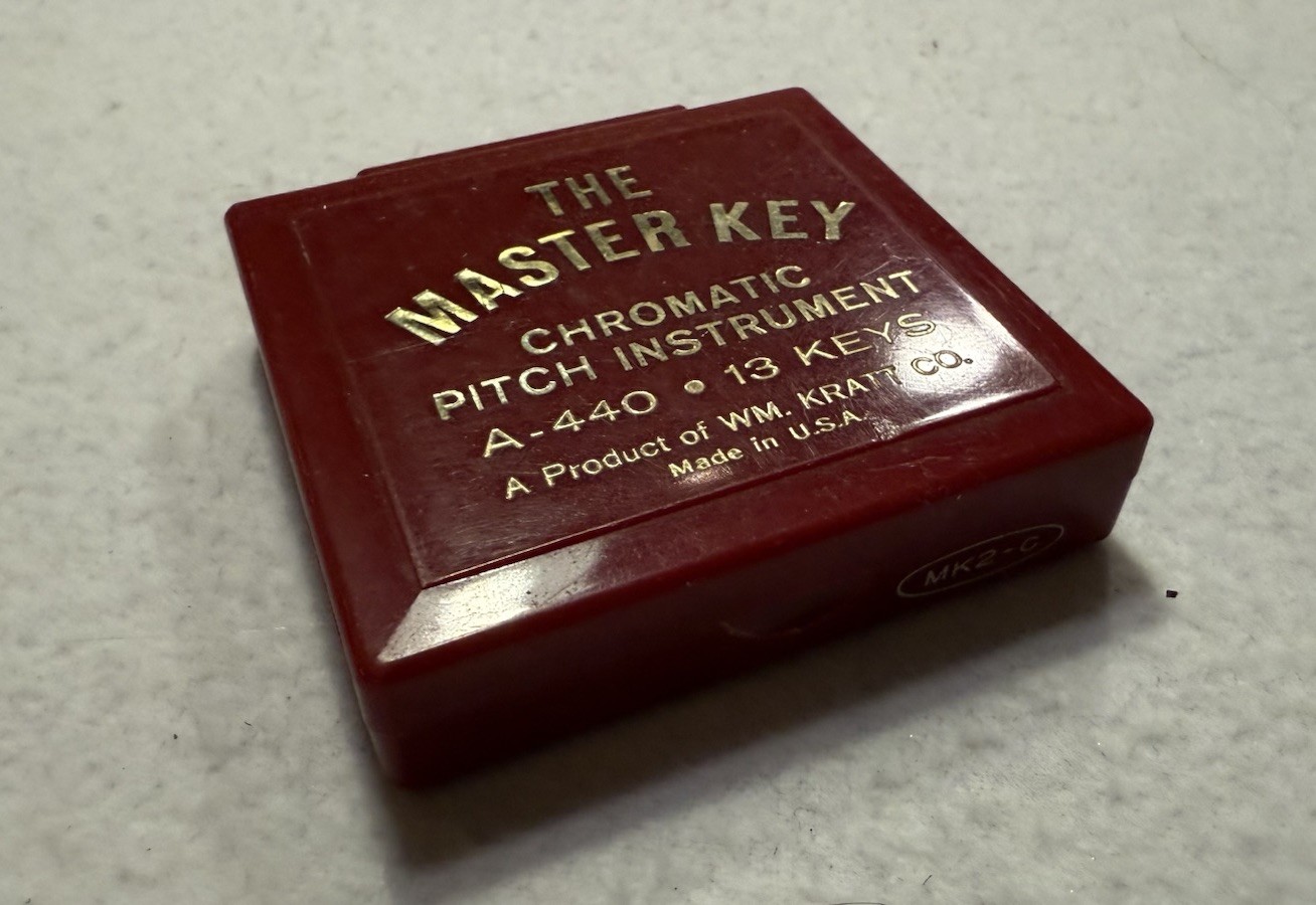 Vintage Wm. Kratt Master Key Chromatic Pitch Instrument MK2-C A-440 13 Keys USA