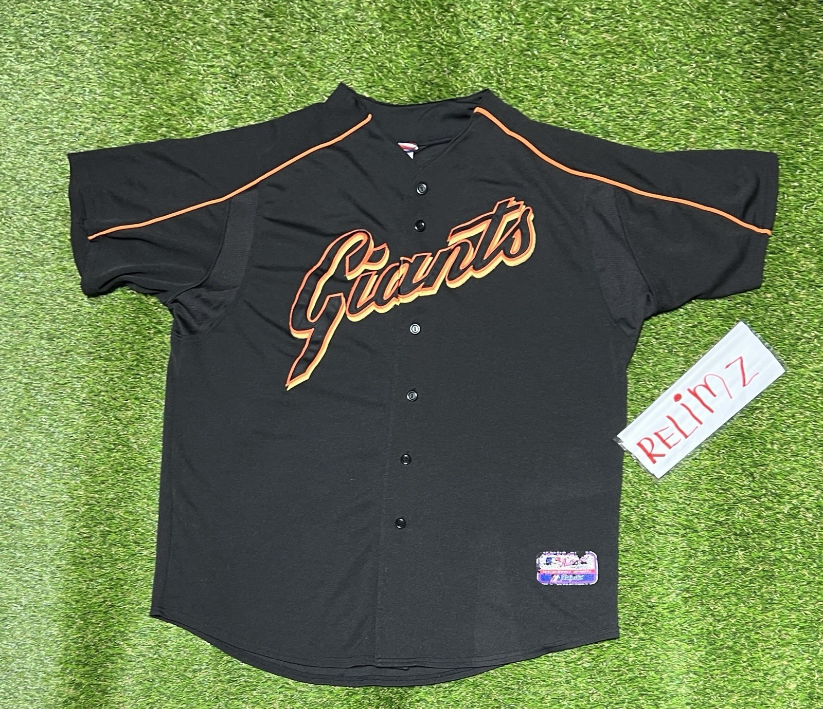 Vtg MLB San Francisco Giants Baseball Jersey Majestic Xl 513