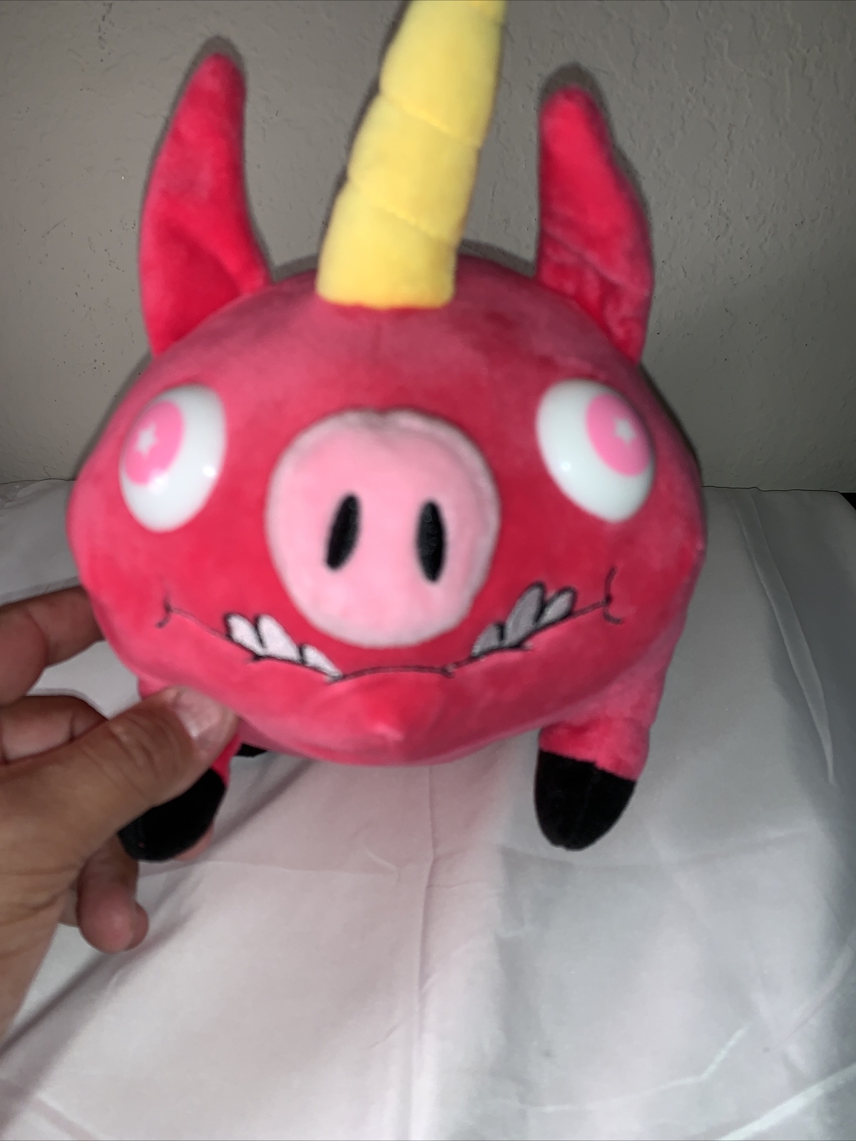 Exploding Kittens Bright Pink Limited Unicorn Pig 10” Plush Stuffed Animal Game