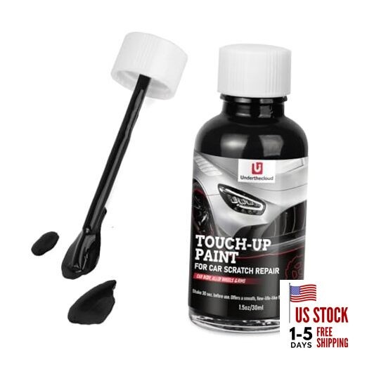 Black Touch Up Paint for Cars, Color Accurate Car Touch Up Paint, Professional 