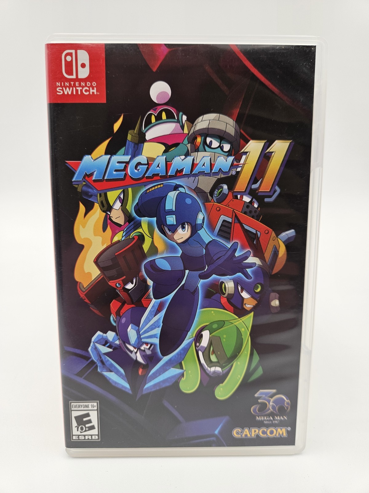 Mega Man 11 (Nintendo Switch, 2018) Authentic Case Only NO GAME