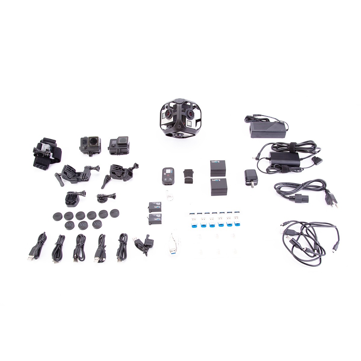 GoPro Omni Spherical Rig with 6 HERO4 Cameras - SKU#1960118