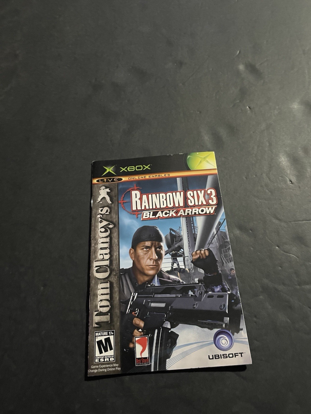 rainbow six 3 black arrow xbox Manual Only