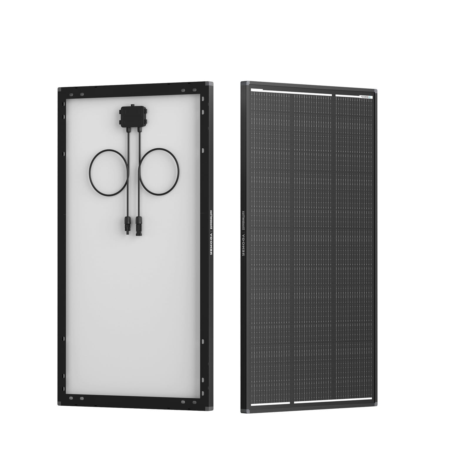 120W Solar Panel ShadowFlux Anti-Shading N-Type 16BB 12 Volt, 25% High-Effici...