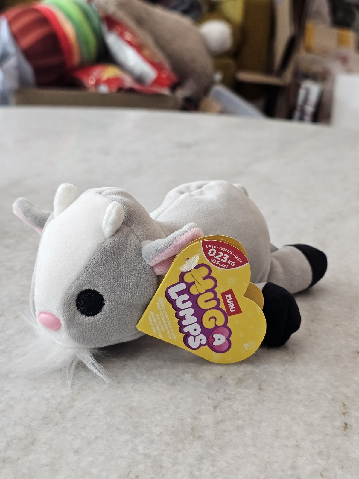 Hug-A-Lumps Graham Goat Weighted Small Plush .5 Lbs NWT