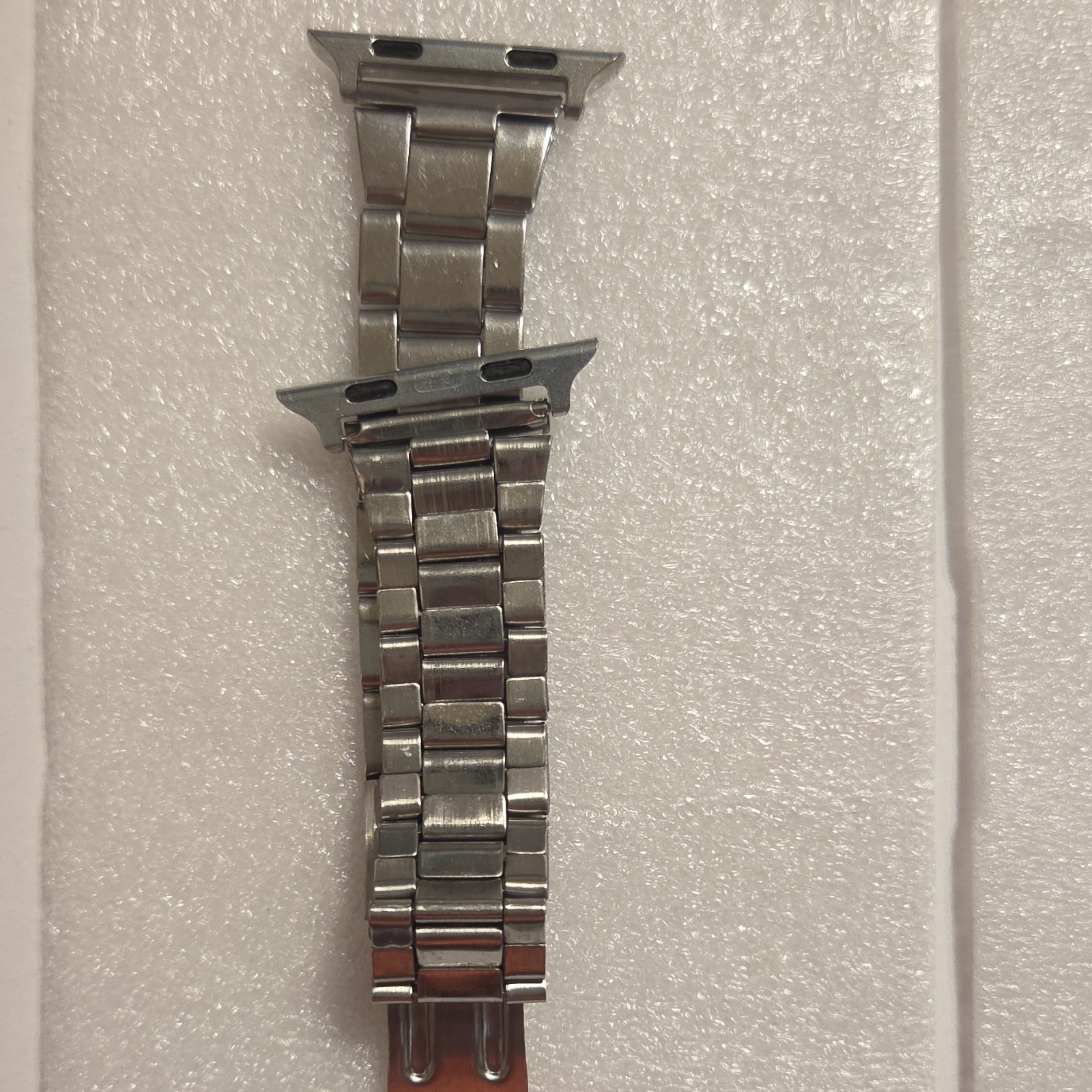 Silver Stainless Steel Strap Band for Apple Watch Replacement Accessory