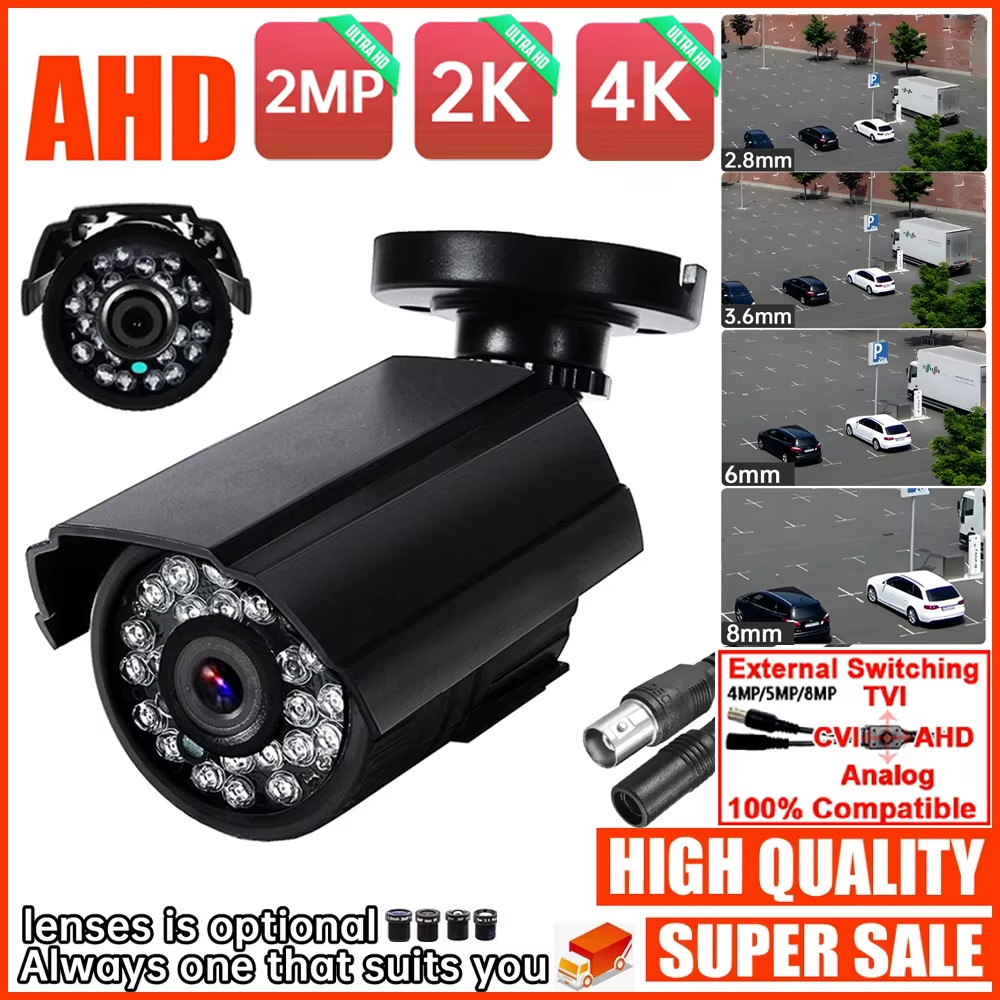 Xvi-4In1 1080P 4MP 5MP AHD MINI CAMERA Digita Lcoaxial Analog FULL HD CCTV Secur