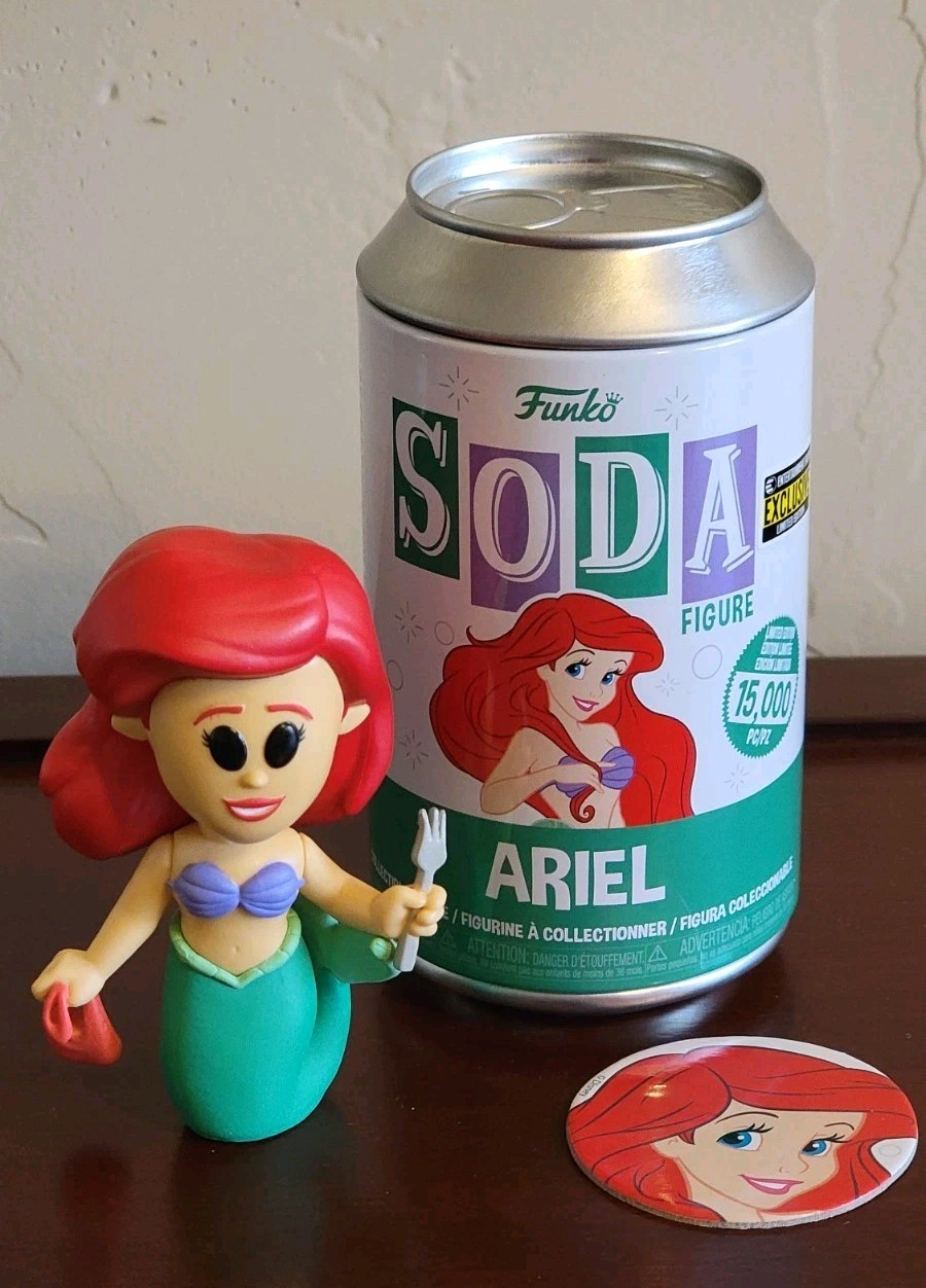 Funko Disney Ariel Figure Soda Vinyl The Little Mermaid 