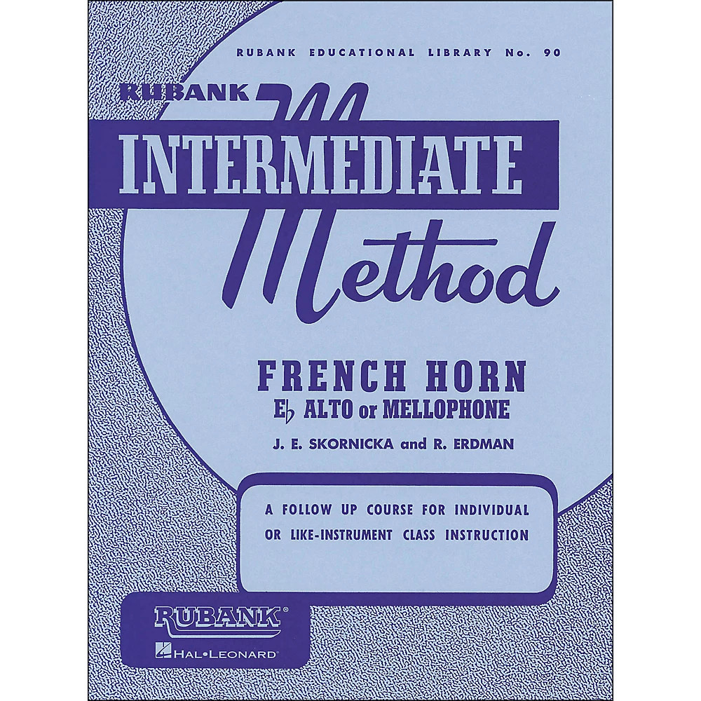 Hal Leonard Rubank Interm Method French Horn F/E Flat