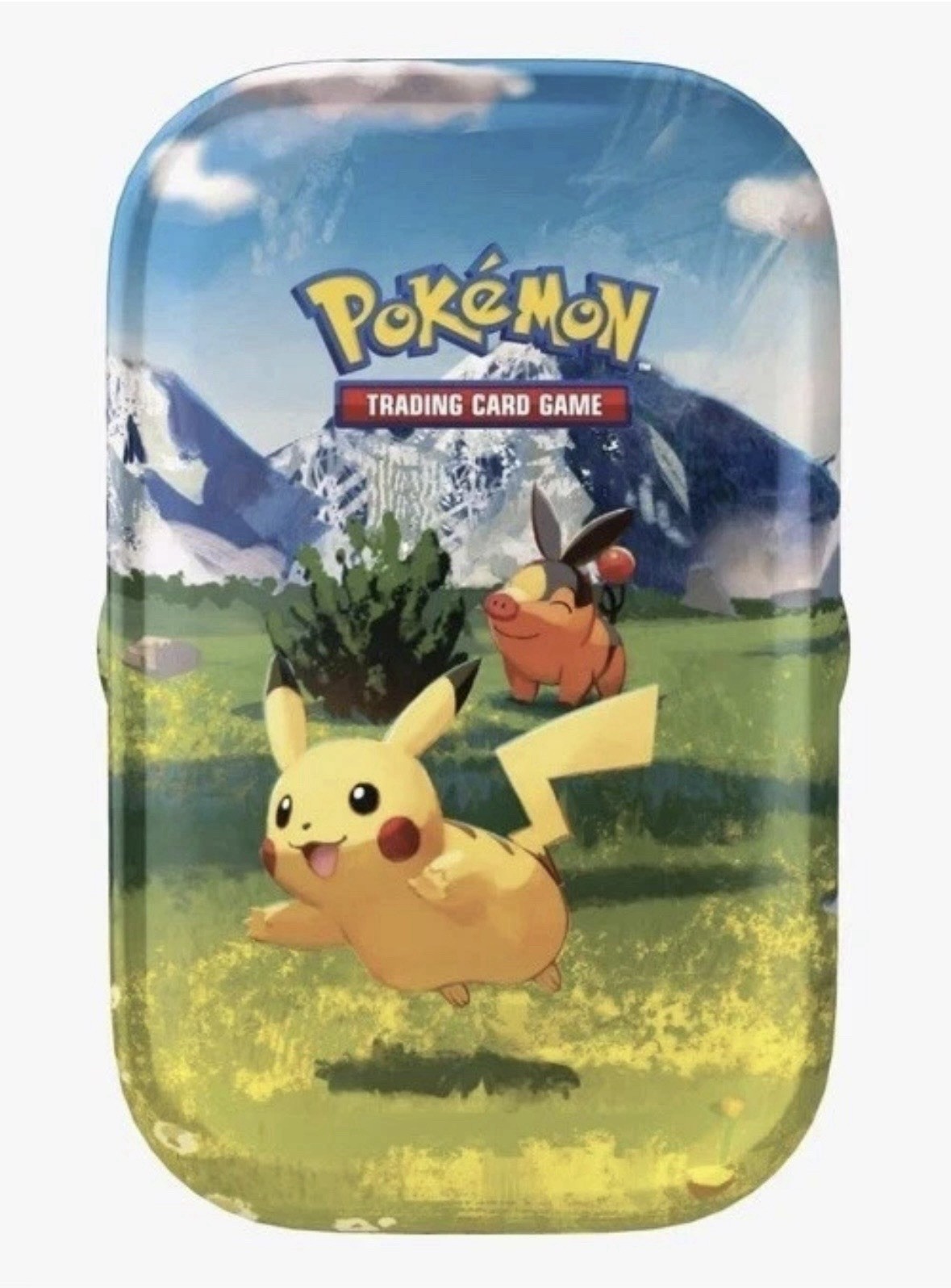 Empty Pokemon Mega Evolution Mini Tin-Pikachu