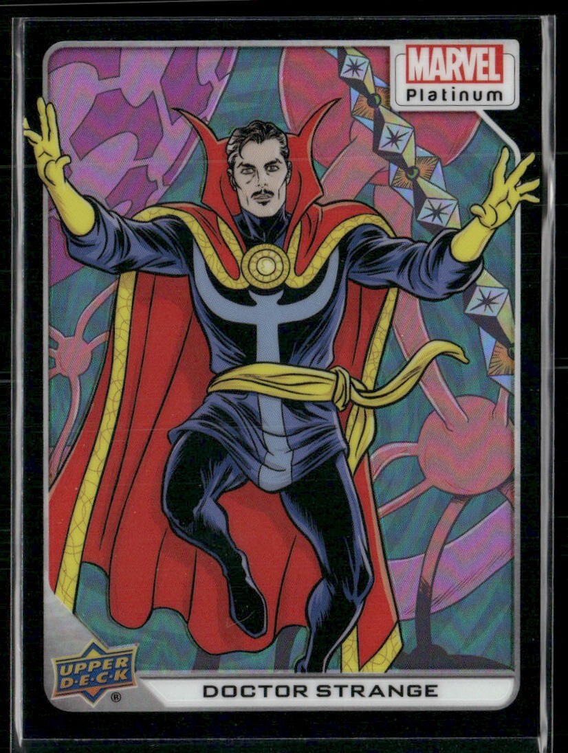 2023 Upper Deck Marvel Platinum Black Rainbow #100 - Doctor Strange