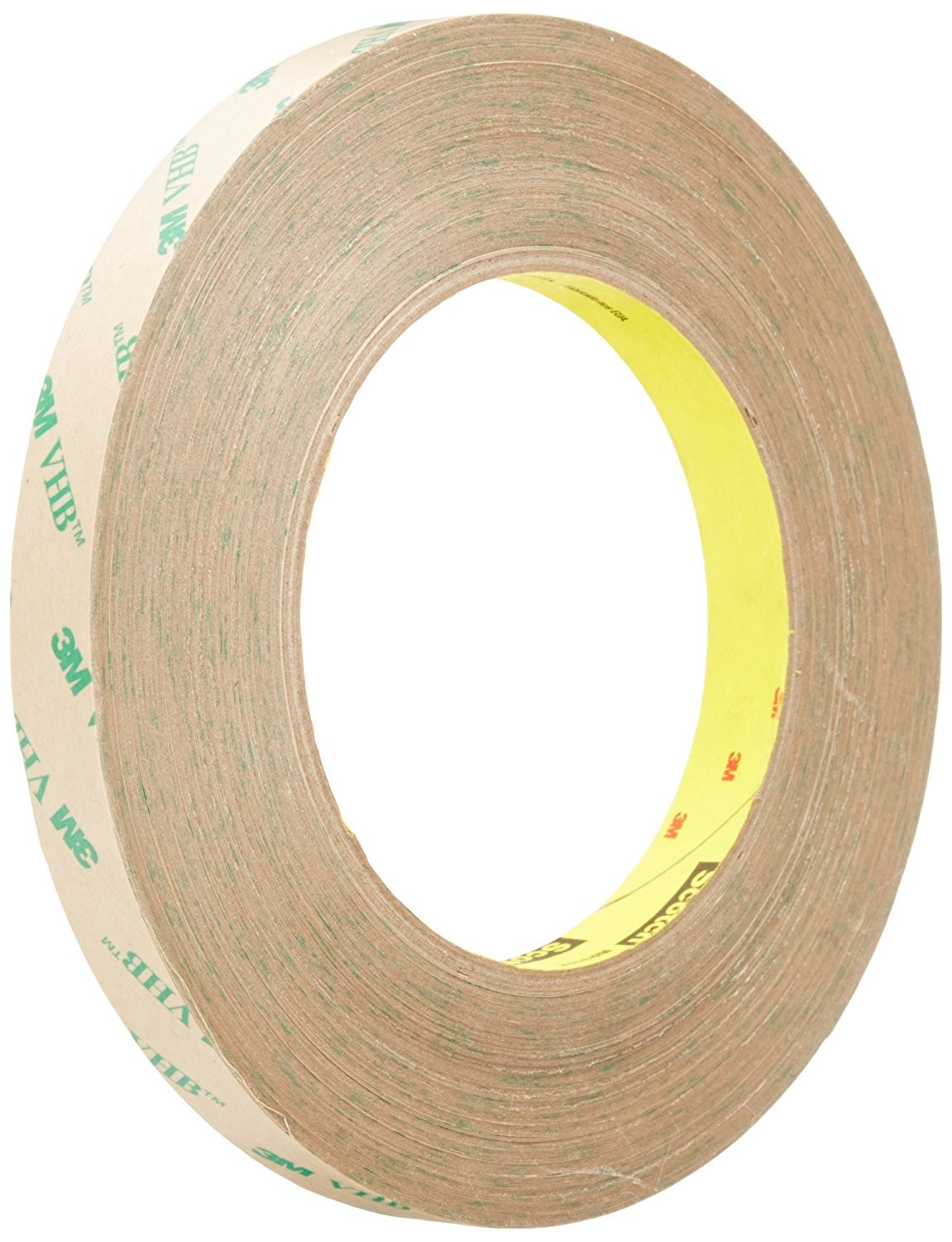 Adhesive Transfer Tape F9460PC, 0.5" x 60 yd. 2 mil