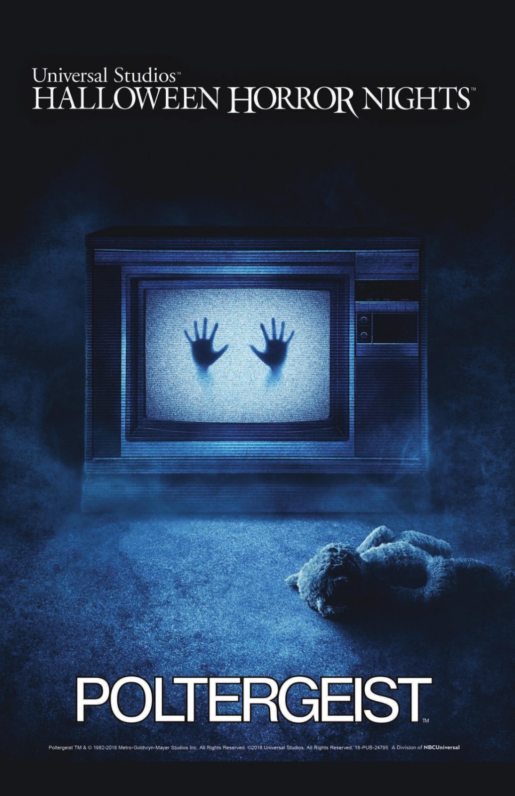 Halloween Horror Nights Poltergeist TV HHN Poster Matte Glossy Print